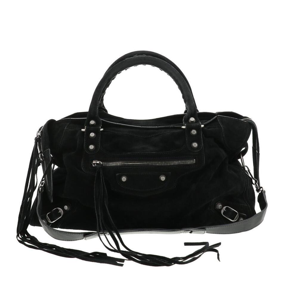 BALENCIAGA The City Handbag Goatskin